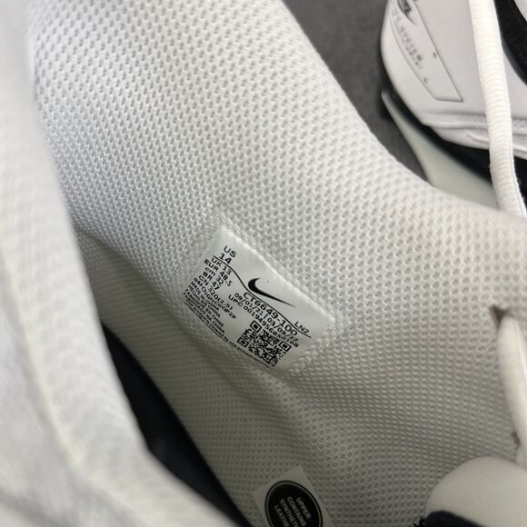 Nike Alpha Menace Pro 3 Mid Men's Football Cleats WHT/BLK CT6649-100 Size 14 - Picture 12 of 16